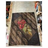 Vintage Korean-Style Heavy Raschel Blanket