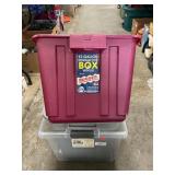 Lot Of (3) Storage Totes (No Lids)