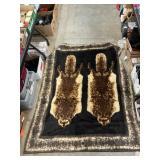 Vintage Korean-Style Heavy Raschel Blanket