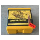 (100) Berger .30 185 Gr. Bullets (Count Not