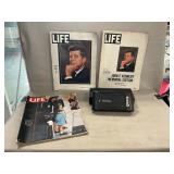 Vintage Kodak Camera, JFK Life Magazines