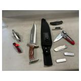 Bowie Knife, Harley Davidson & Assorted