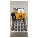 (20) Rounds 45 Auto Ammo