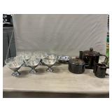 Christofle Silverplate Teapot & Cream/Sugar,