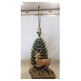 (1) Decorative Table Lamp (22" Tall)