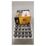 (20) Rounds 45 Auto Ammo