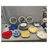 Lot Of Assorted Plates