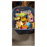 Box Lot Of Assorted Fisher-Price Toys & More