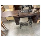 Wheeler & Wilson Sewing Table