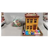Vintage Fisher-Price "Sesame Street" Play Family