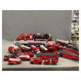 Collection Of Assorted Toy Fire Engines