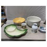 MCM Valley Vista CA Pittery Veggie Dish, Vintage