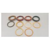 (10) Vintage Bakelite Bangle Bracelets