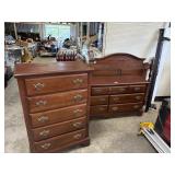 2 Piece Bedroom Suite with Headboard and Bed