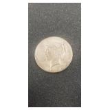 (1) U.S. 1923 Silver Peace One Dollar Coin (90%