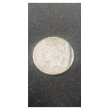 (1) U.S. 1922 Silver Peace One Dollar Coin (90%