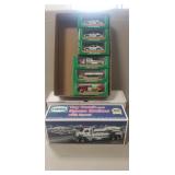 (1) 2014 Hess Truck & (6) Assorted Hess Miniature