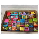 Lot Of Fisher-Price Peek-A-Blocks