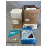 (6) Boxes of Sanding Disks/Sand Paper