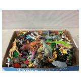 Lot Of Toy Animal, Dinosaur Figures