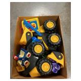 Box Lot With Little Tikes Bulldozer, Asst.