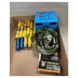 (16) Loose 20 Gauge Shotgun Shells, Bore Snake