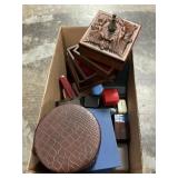 Box Lot Of Jewelry Boxes