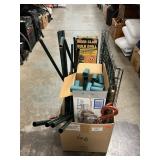 Box Lot With Bulb Drill, Greenhouse, Badket