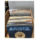 Box Of 1970ï¿½s &ï¿½80ï¿½s 45 Records,  Lots Of Pic