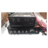 (1) TOA Integrated Amplifier (BG-130) & (1)