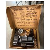 Vote ntage Kalart 8mm Film Editor Viewer, Scanner