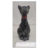 (1) Vintage Shafford Ceramic Black Cat