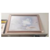 (1) Framed Oil Painting On Canvas (42"ï¿½30")