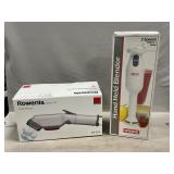 Rowenta Steam Brush & Waring Hand Blender