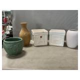 Alphabet & McCoy (Chip) Planter, Vases