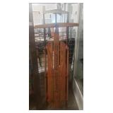 (1) "Lightning Guider" Wooden Snow Sled (Length