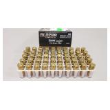 (50) Rounds 9mm Luger Ammo