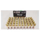 (50) Rounds 9mm Luger Ammo