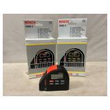(3) New Bosch Digital Tape Measures (1 W/O Box)