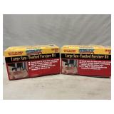 (2) New  Large Saw-Toothed Forstner Bits
