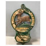 Cast Iron John Deere Wall Pocket/Mail Holder