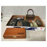 lot Of Trinket Boxes, Change Purses