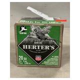 (25) Herterï¿½s 20 Gauge Shotgun Shells