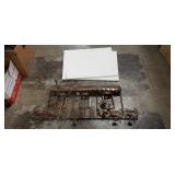 (1) Metal Decorative Wall Hanger & (2) Artist