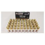 (50) Rounds 9mm Luger Ammo