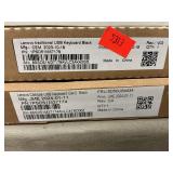 (2) New Lenovo Computer Keyboards