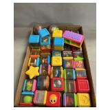 Collection Of Fisher-Price Peek-A-Blocks