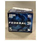(25) Federal .410 Shotgun Shells