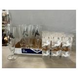 1950ï¿½s Libbey Cavalcade Frosted Glasses, Horse