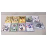 (10) Assorted NFL Football Cards